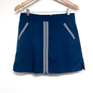 Lady Hagen Bon Voyage Athletic Tennis Golf Skort Shorts Skirt Navy Blue 6